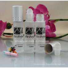 10ml Frosted Perfume Glass Roll on Bottle with Logo